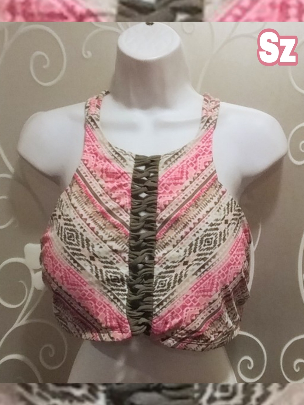 WOMENS SWIM TOP SIZE L